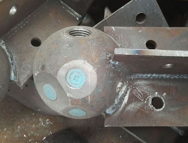 沙河螺栓球球塞，网架配件